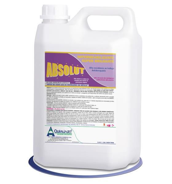 Absolut Protetor Impermeabilizante super brilho 5L Quimiart
