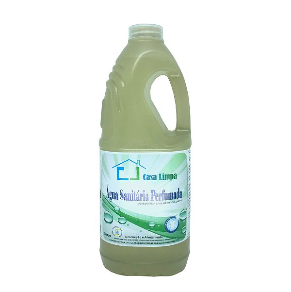 AGUA SANITARIA PERFUMADA 2L CASA LIMPA