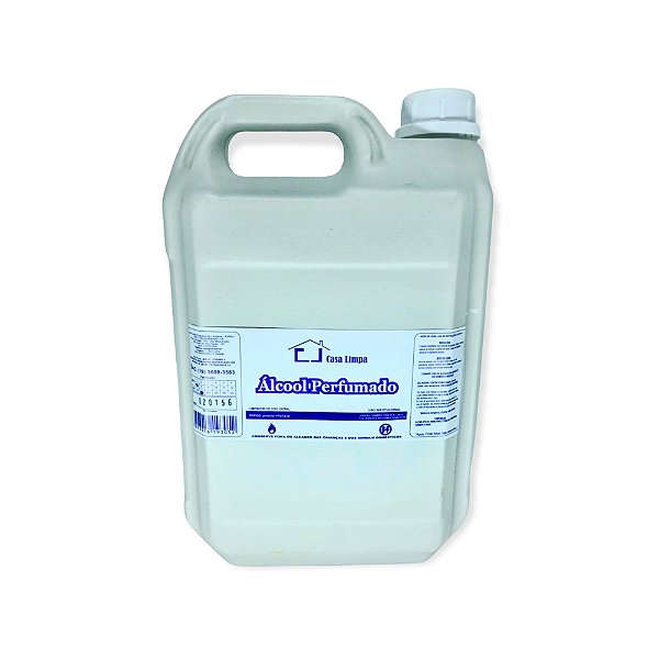 ALCOOL PERFUMADO LAVANDA GALAO 5L CASA LIMPA