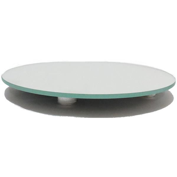 Bandeja espelho redonda 12,5cm