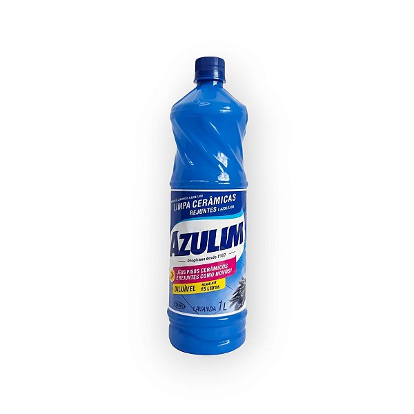 Limpa Ceramica E Rejuntes Lavanda Azulim 1L