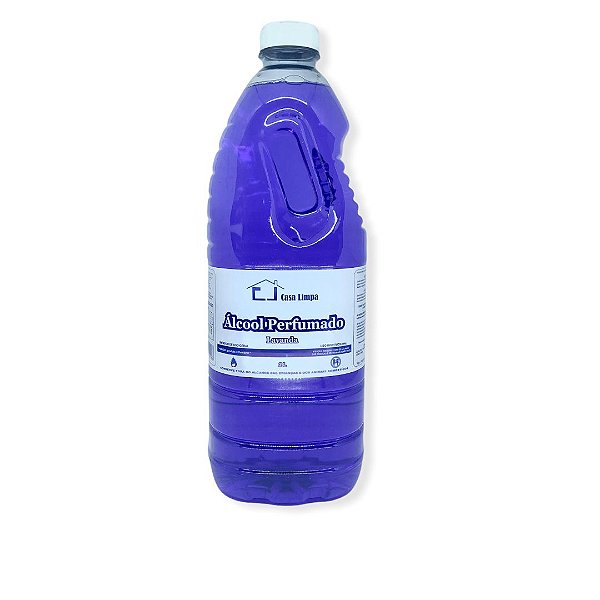 ALCOOL PERFUMADO LAVANDA 2L CASA LIMPA
