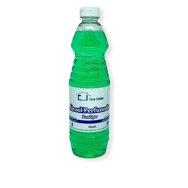 ALCOOL PERFUMADO EUCALIPTO 500ML CASA LIMPA