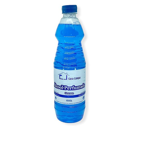 ALCOOL PERFUMADO GEOVANA 500ML CASA LIMPA