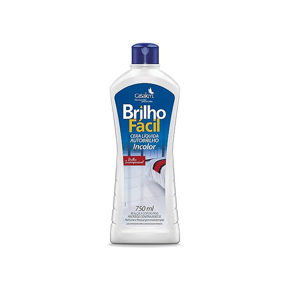 Cera Liquida Brilho Facil Incolor 750ml