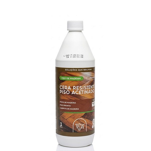 W&W CERA RESISTENTE MADEIRA ACETINADA 1L