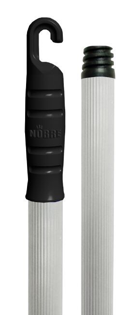 Cabo aluminio CINZA 22mmx1,20m COM ponteira NOBRE