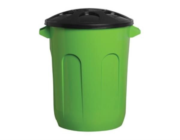 CESTO FECHADO COM TAMPA 30L