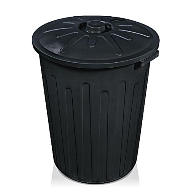 Cesto fechado com tampa 30L reciclado