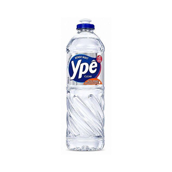 Detergente liquido Ype 500ml Clear