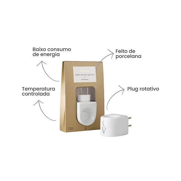 Aromatizador eletrico Original Via Aroma