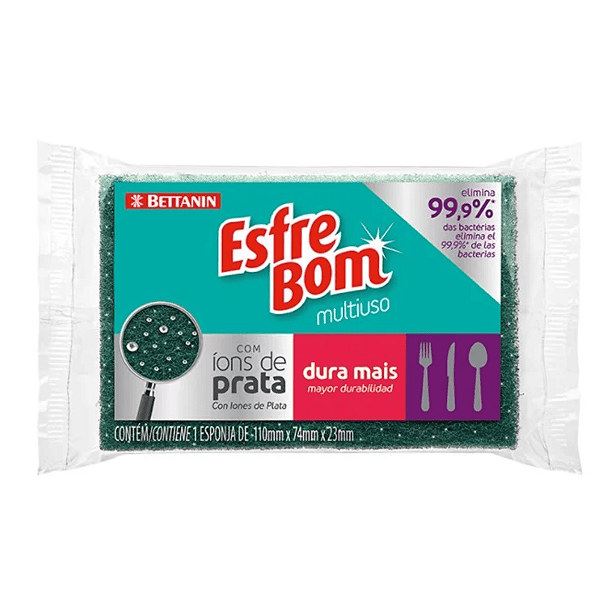 ESFREBOM ESPONJA NAO RISCA 1UN