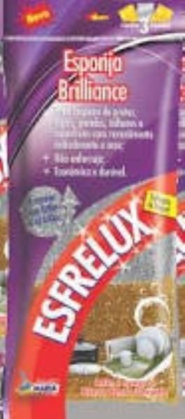 Esponja brillance esfrelux c/3