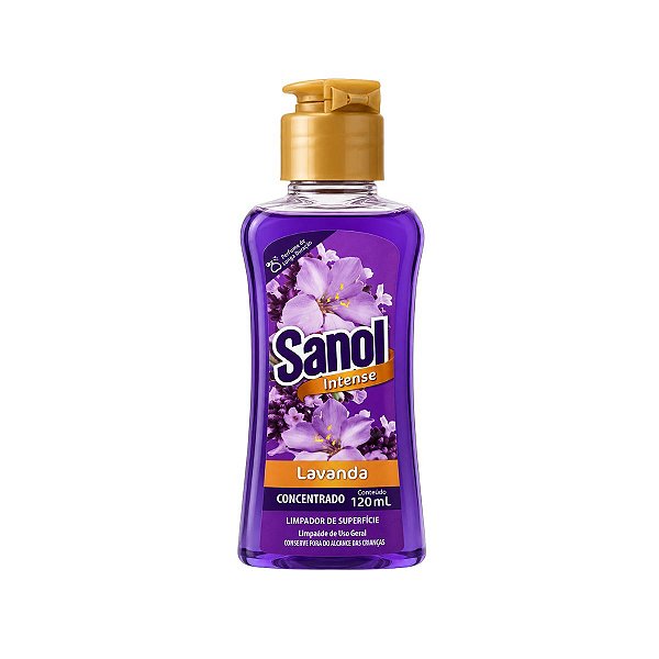 Limpador de Superficies Sanol Lavanda 120ml