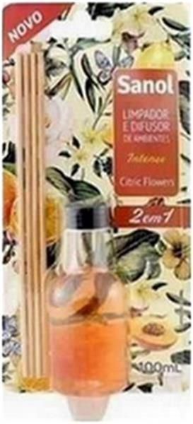 Limpador de superficies sanol 2 em 1 Citric Flowers 100ml
