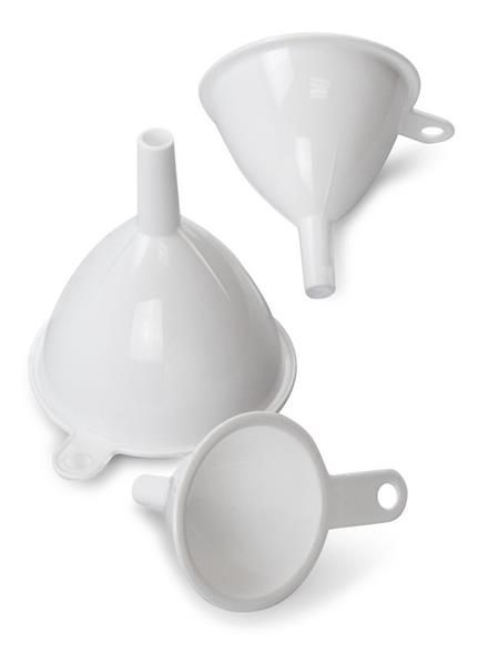 Kit funil de plastico 3 pcs Funnels