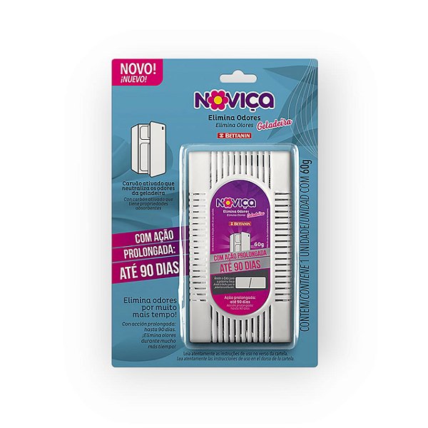 Noviça eliminador de odores geladeira