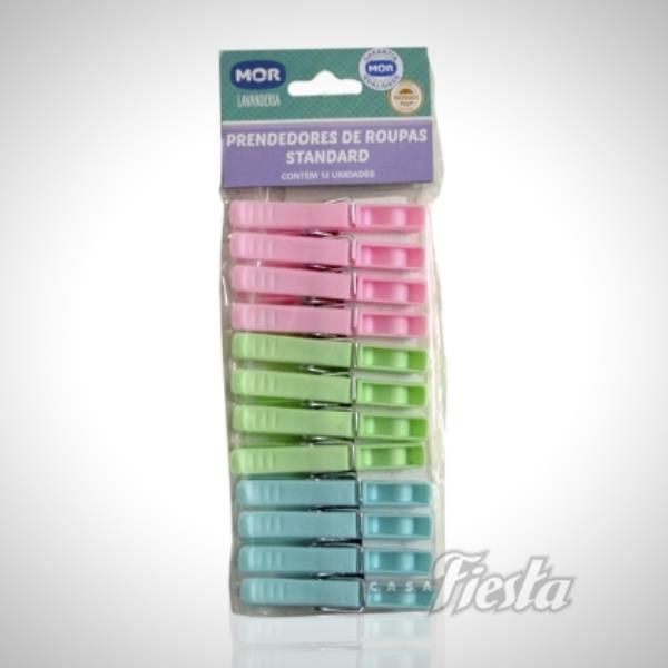 Prendedor standard Mor 12un