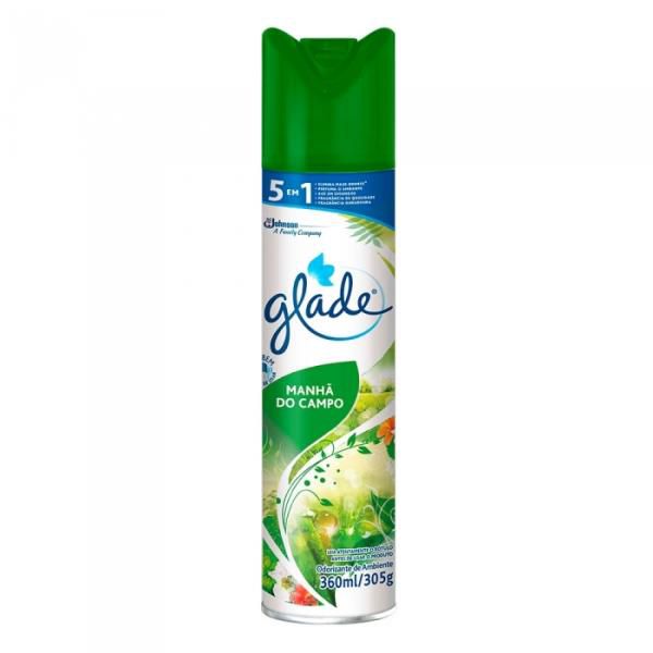 Purificador de ar glade aero manha campo 360ml