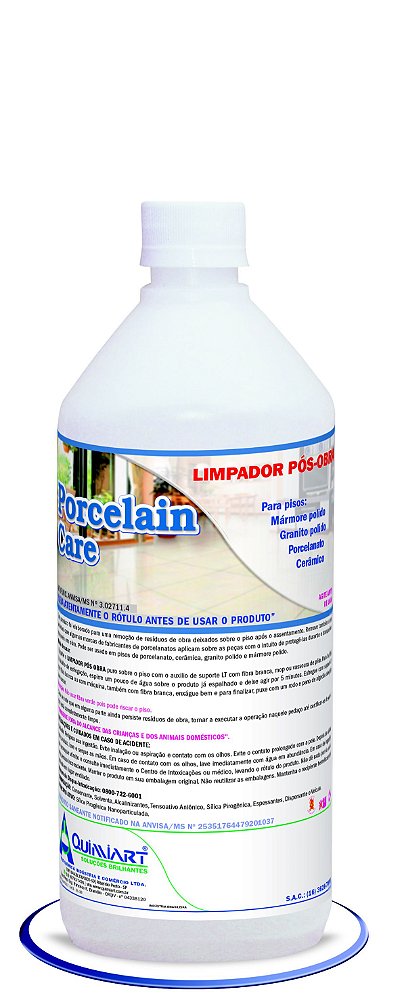Porcelain Care pos obra 1L Quimiart