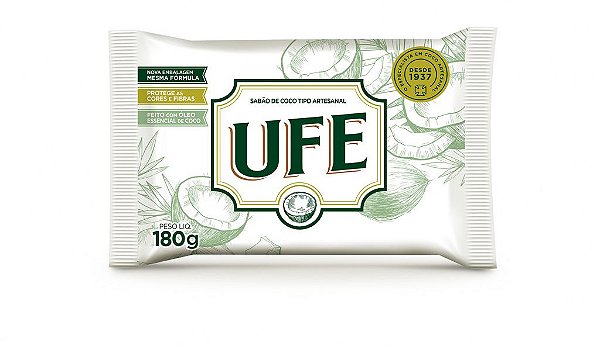 Sabao em pedra coco ufe 180g