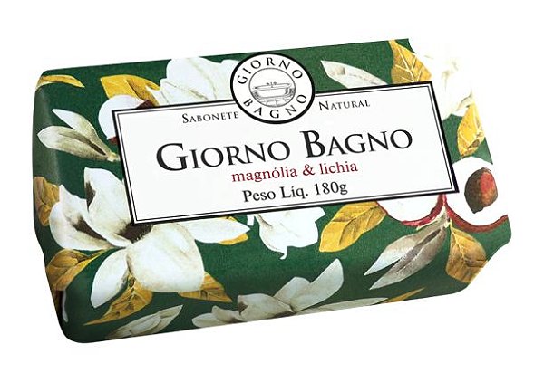 Sabonete barra Giorno bagno magnolia e lichia 180g