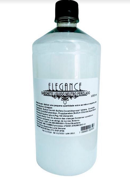 Sabonete liquido neutro Crisália 1L (sem prefume)