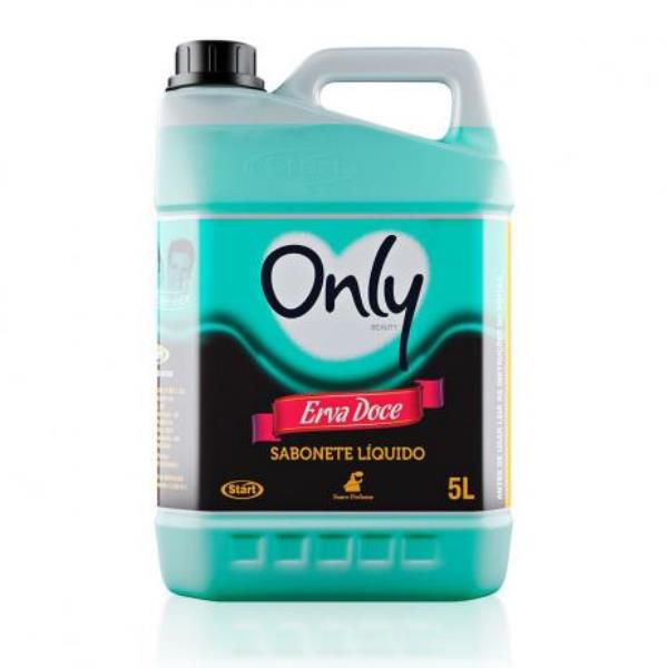 Sabonete liquido only 5L erva doce perolado