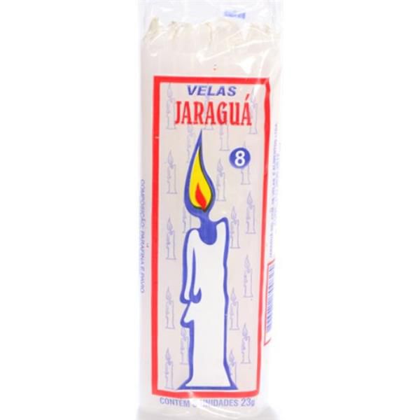 Vela jaragua palito no8 8und