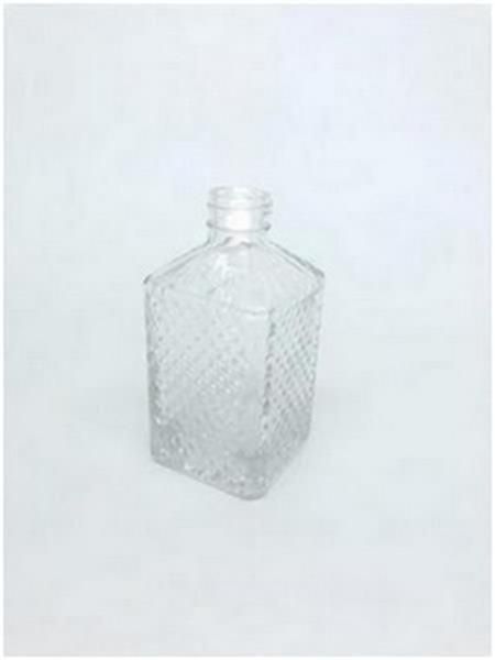 Vidro bico de jaca quadrado 220ml cristal (s/válvula)