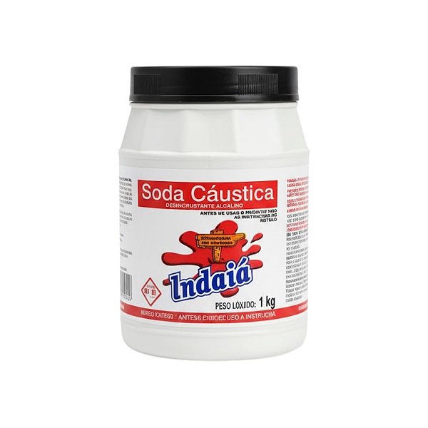 Soda Caustica Indaia Escama 1kg