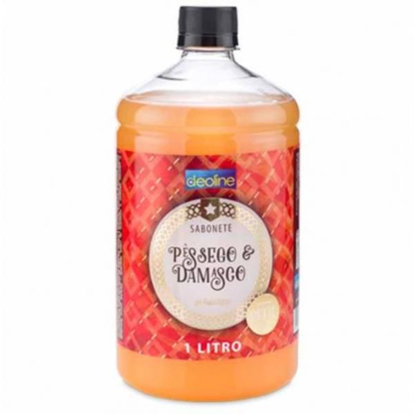 Sabonete pessego e damasco 1L Deoline