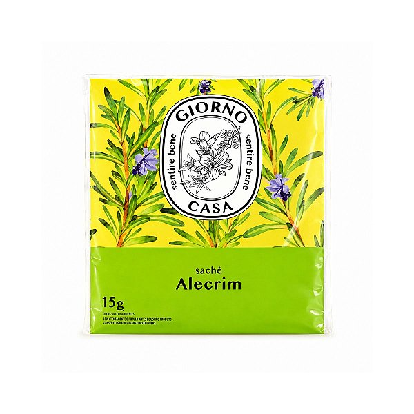 Sache Perfumado Giorno Alecrim 15g