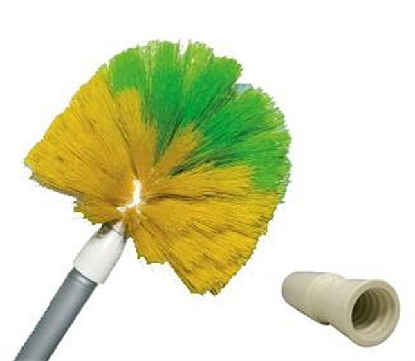 Vassoura para limpar teto Naylon- Cabeça de palhaco