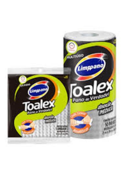 Toalex pano Limppano rolo 50 panos 21x20