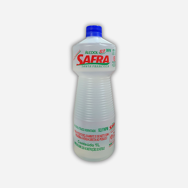 Alcool Safra 92% 1L