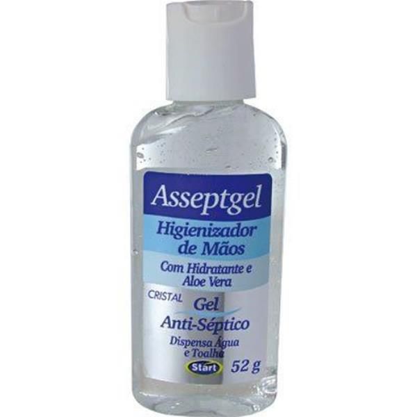 ALCOOL GEL ASSEPTGEL CRISTAL 52G