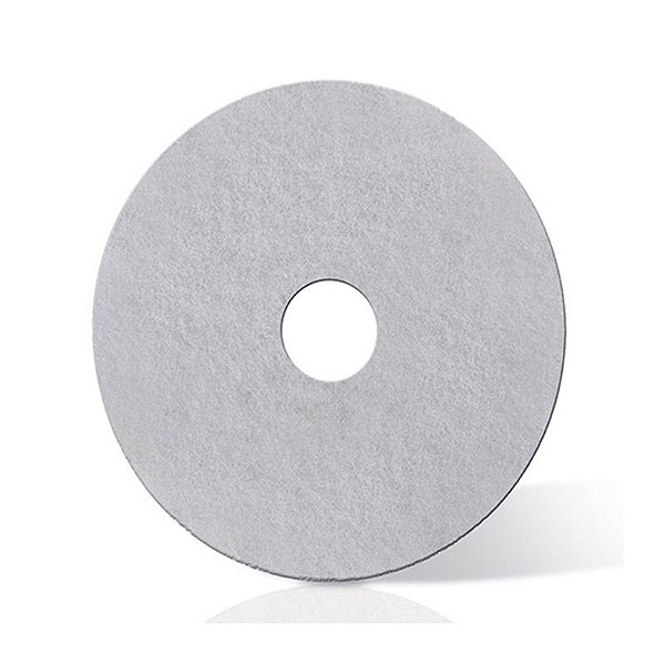 Disco lustrador branco p/enceradeira *410mm* - NOBRE