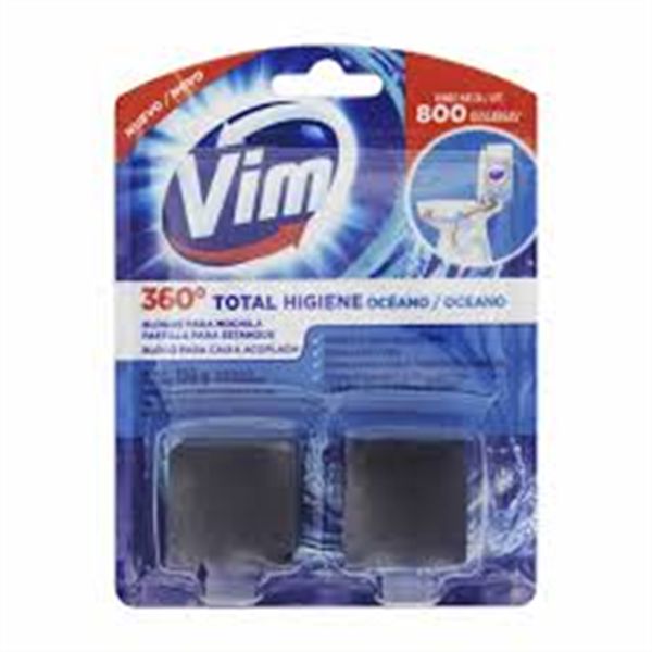 Limpador Sanitário Para Caixa Acoplada VIM Oceano 2un