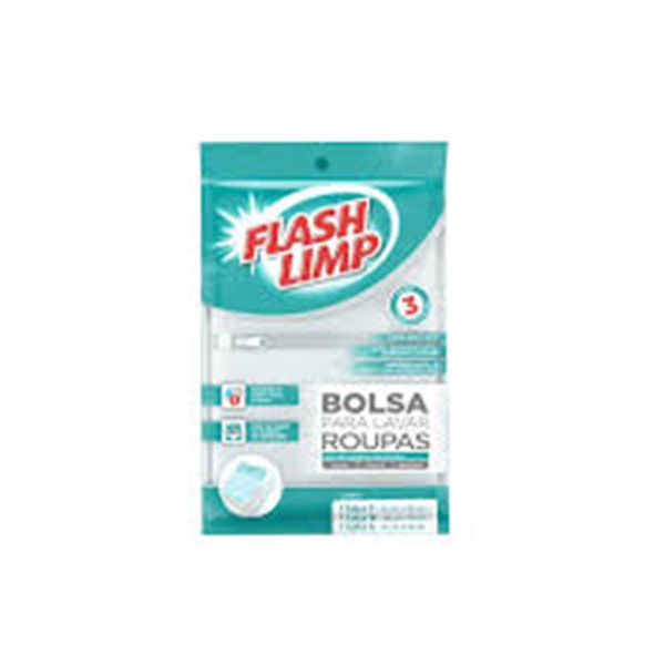 SACO PARA LAVAR ROUPAS 3 PC FLASHLIMP