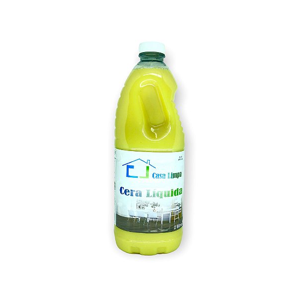 CERA LIQUIDA A/B AMARELA 2L CASA LIMPA