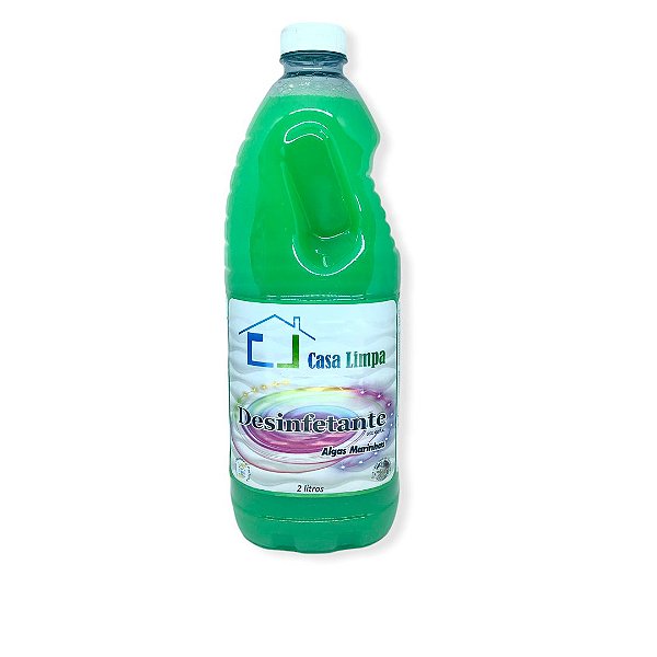 DESINFETANTE ALGAS MARINHAS 2L CASA LIMPA