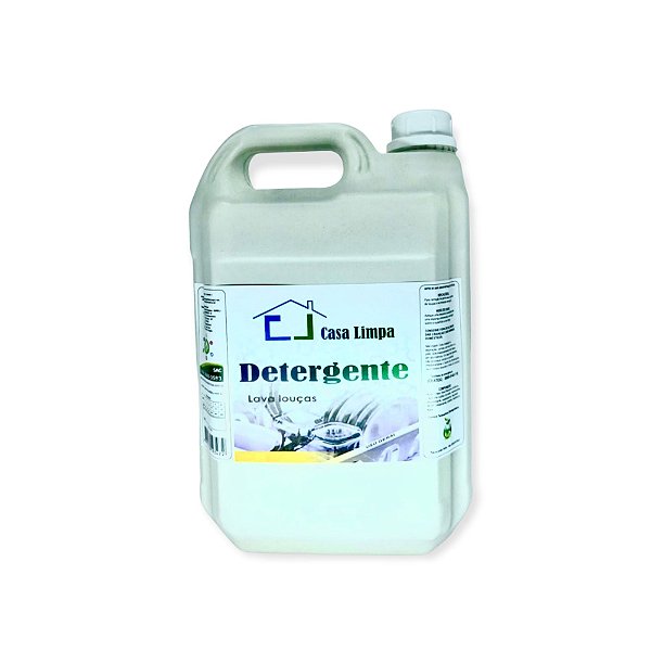 DETERGENTE LIMAO GALAO 5L CASA LIMPA