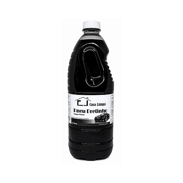 Pneu Pretinho Pneus e Borrachas 2L Casa Limpa