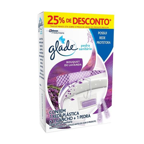 Pedra Sanitária Glade Bouq Lavanda 25g  25%