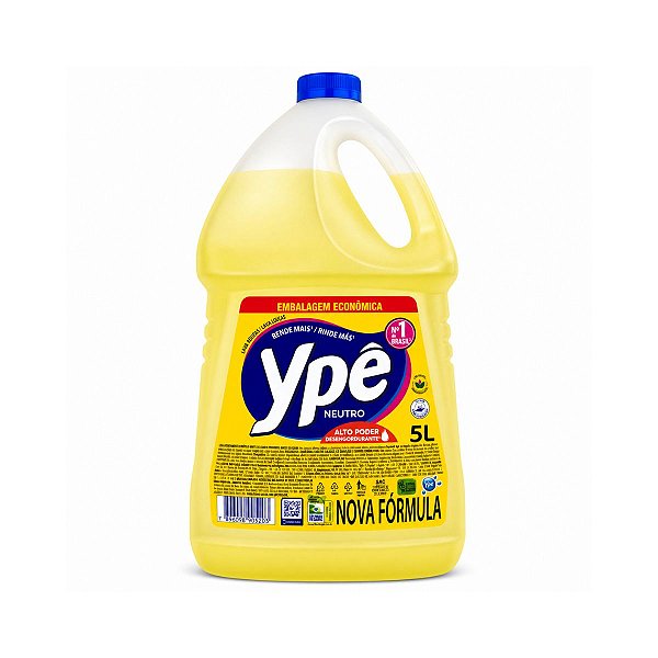 Detergente Líquido Ypê Neutro 5L