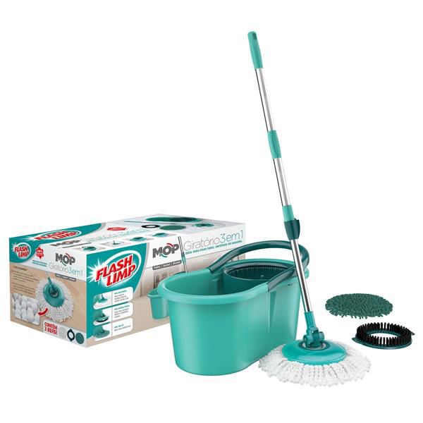 Mop giratorio FIT 3 em 1 Flashlimp