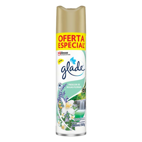 Purificador de ar glade aero AGUAS FLORAIS 360ML