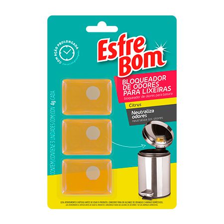 ESFREBOM BLOQUEADOR ODOR LIXEIRA