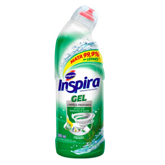 INSPIRA GEL LIMPADOR SANITARIO PINHO 500ML
